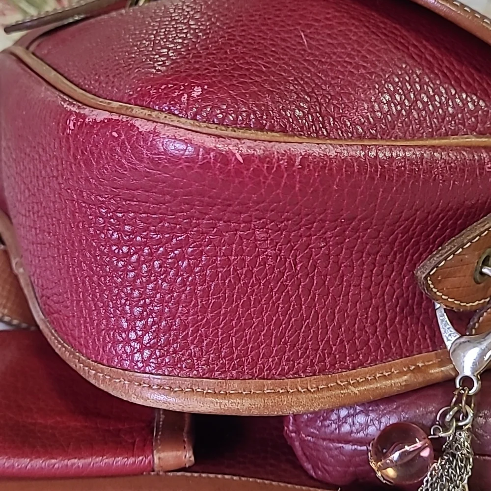 Vintage Dooney & Bourke AWL (Rare) Rose Satchel Bundle - Picture 14 of 17